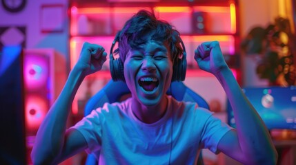 Fototapeta premium Asian Streamer