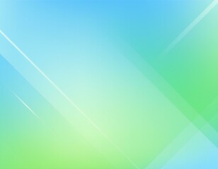 青と緑のシンプルな幾何学的グラデーション背景