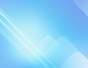 青空をイメージした背景に白いラインを追加した涼しげな画像