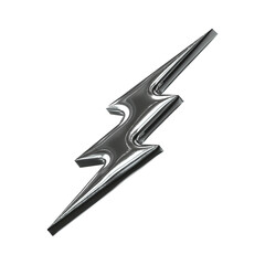 3D Chrome Lightning