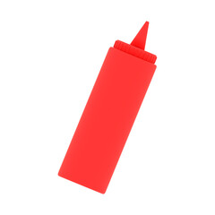 3D Sauce container Red