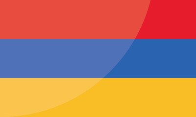 Armenia National Flag for background, backdrop. Vector illustration