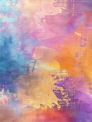 Textured abstract paint on canvas background grunge art wallpaper colorful wall pattern in vintage design paper old artistic brush strokes backdrop decorative retro watercolor draw illustration