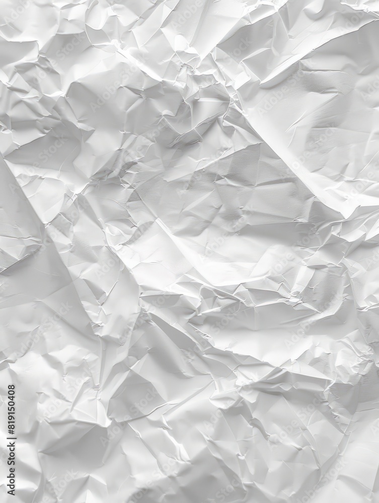 Poster white crumpled paper background texture pattern overlay