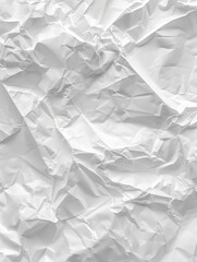 white crumpled paper background texture pattern overlay