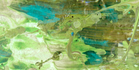Luminous Flow: Exploring the Magic of Liquid Art in Oil Paint