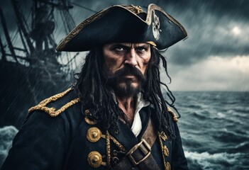 portrait of a pirate