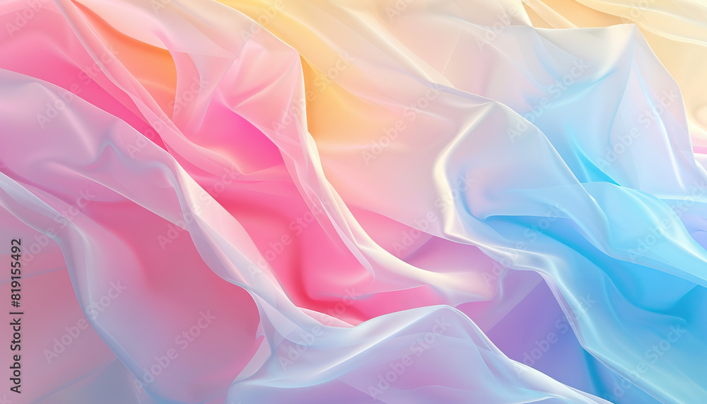 Aufkleber abstract background with soft pastel colors - create a gentle look with this abstract background fea