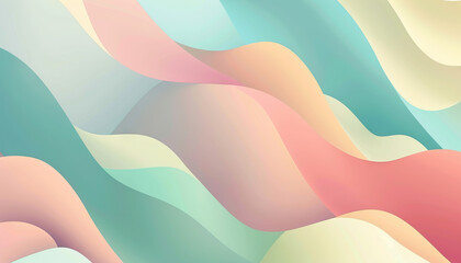 Abstract Background with Soft Pastel Colors - Create a gentle look with this abstract background featuring soft pastel colors, perfect for adding a subtle and soothing touch to your designs.