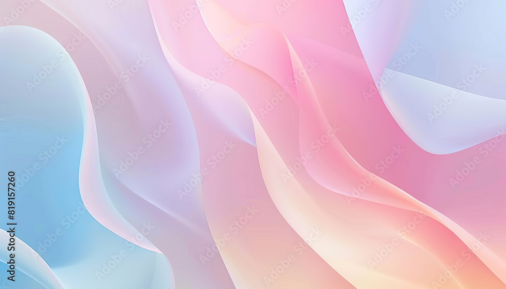 Aufkleber abstract background with soft pastel colors - create a gentle look with this abstract background fea