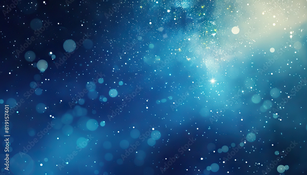 Aufkleber abstract background with glowing starry sky - add a magical touch to your designs with this abstract
