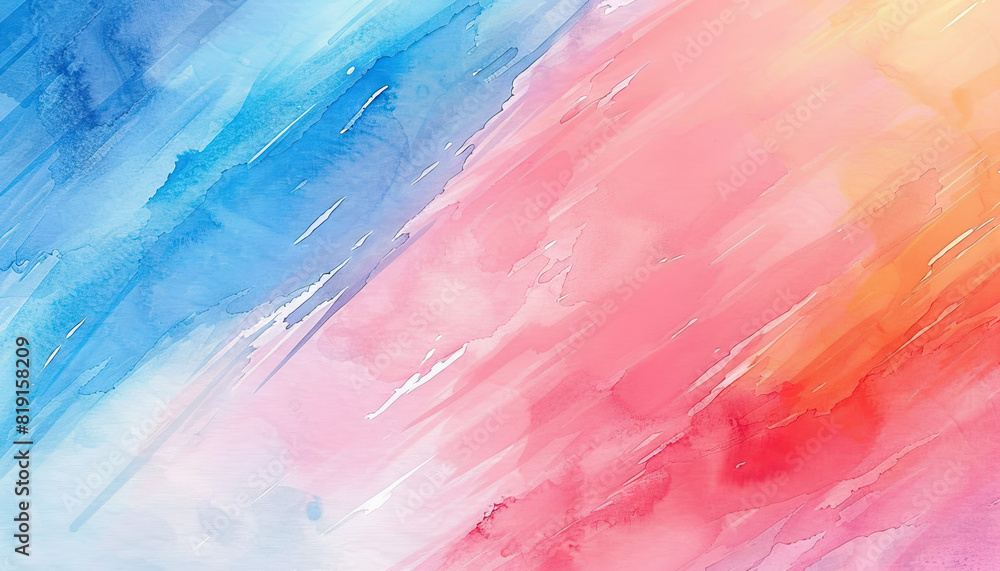 Aufkleber abstract background with flowing watercolor streaks - add a touch of fluidity to your designs with t