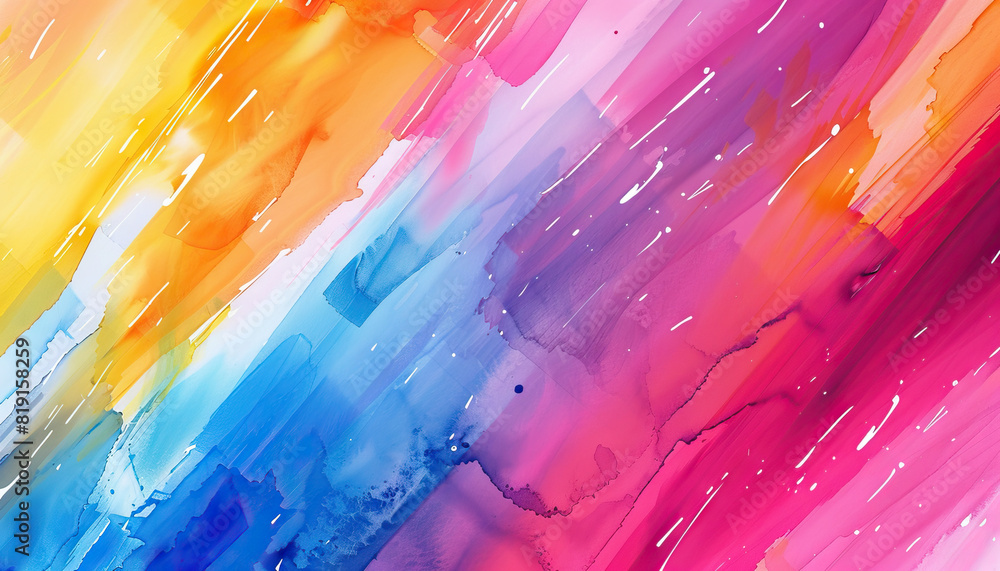 Aufkleber abstract background with flowing watercolor streaks - add a touch of fluidity to your designs with t