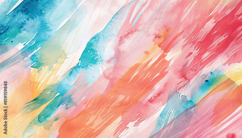 Aufkleber abstract background with flowing watercolor streaks - add a touch of fluidity to your designs with t