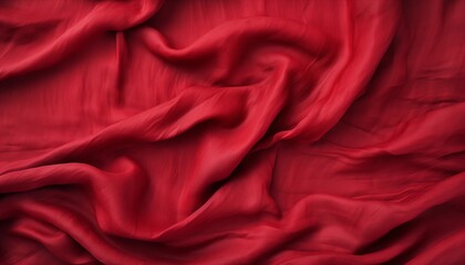 red linen fabric texture