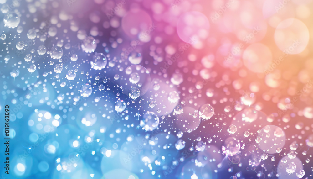 Aufkleber abstract background with sparkling water drops - add a refreshing touch to your designs with this ab