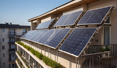 Maximizing Energy Efficiency: Solar Panels on Apartment Balconies for Sustainable Living