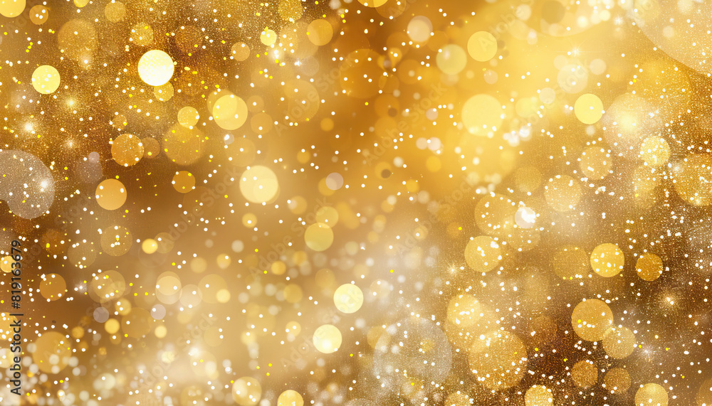 Aufkleber abstract background with glittering gold texture - add a touch of luxury with this abstract backgrou