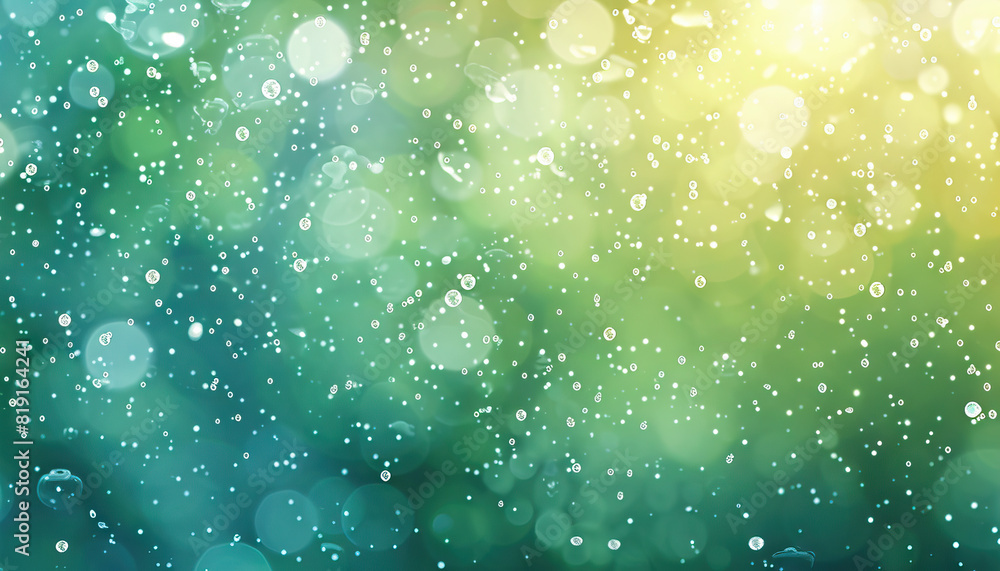 Aufkleber abstract background with sparkling water drops - add a refreshing touch to your designs with this ab