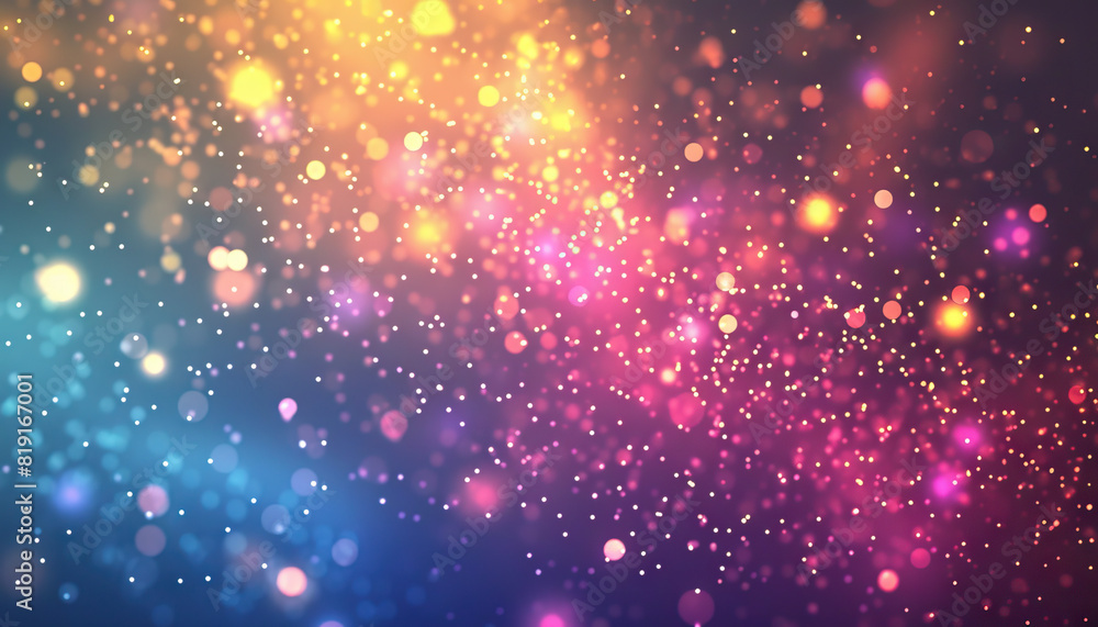 Aufkleber abstract background with glowing particles - add a magical touch to your designs with this abstract 