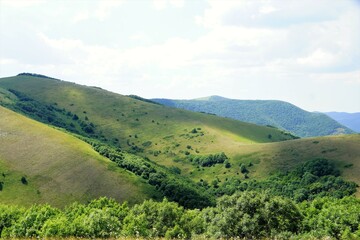 landscape with mountains