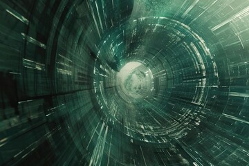 Time-bending anomaly, animated sequence