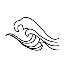 oriental wave illustration