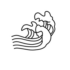 oriental wave illustration
