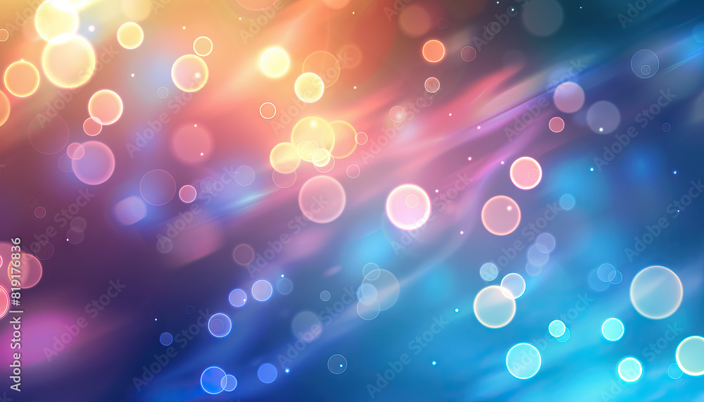 Aufkleber abstract background with soft focus lights - create a calming ambiance with this abstract background