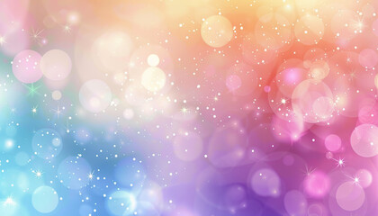Soft pastel colors and bokeh background.,