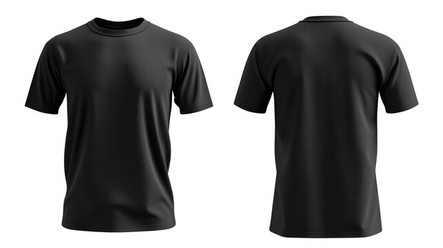 Black Tshirt Front Back Images Browse 84 901 Stock Photos Vectors and Video Adobe Stock