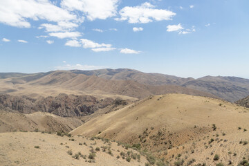 Solitude Serenity: A Birds Eye View of Deserted Armenian Mountain Range