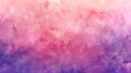 : Delicate watercolor abstract background with subtle gradients of pinks and purples, evoking a dreamy and ethereal atmosphere.