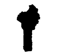 Benin map