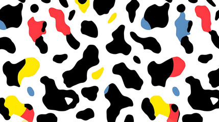 Fototapeta premium Seamless pattern animal skin template