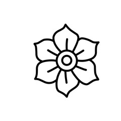 Yoga Vector Line Icon