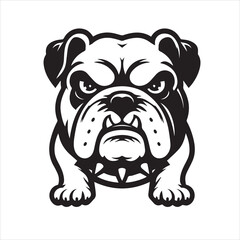 Illustrations cute little French bulldog. Funny pictures of puppy. Vector french bulldog funny, puppy cute collection