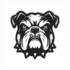 Illustrations cute little French bulldog. Funny pictures of puppy. Vector french bulldog funny, puppy cute collection