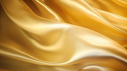 Fototapeta premium Golden satin background with some smooth lines in it extra