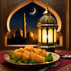 Ramadan as an Arabic holiday, ai-generatet