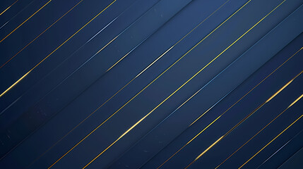 Navy Blue and Yellow Line Digital Corporate Background - Modern and Professional Design