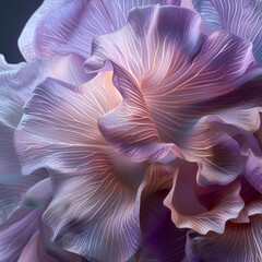 close up of a flower AI generated 