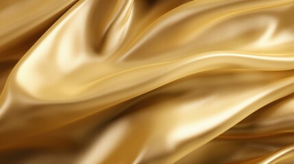 Fototapeta premium Smooth elegant golden silk or satin texture can use as background. In Sepia toned. Retro style