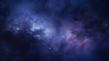 Night sky with stars and nebula. Elements of this image furnished by NASA