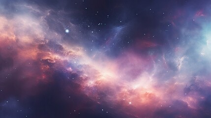 Planets, stars and galaxies in outer space showing the beauty of space exploration.