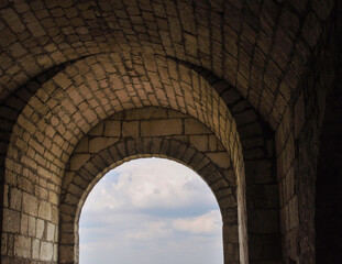 arches of the castle