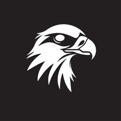 Obraz premium Falcon in cartoon, doodle style. Image for t-shirt, web, mobile apps and ui. Isolated 2d vector illustration in logo, icon, sketch style, Eps 10. AI Generative