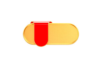 text box 3d rendering frame for social media promotion