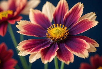 Coreopsis flower closeup Realistic Light understand sun light significantly summer season flower concept