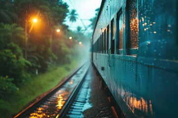 Lush Rainforest Rail: Sri Lanka's Wet Wilderness